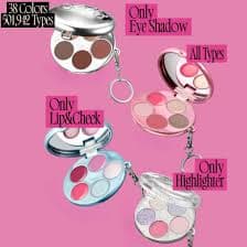 FWEE DIY Palette Complete Set 6items – Custom Eyes, Lips, Face Makeup Kit