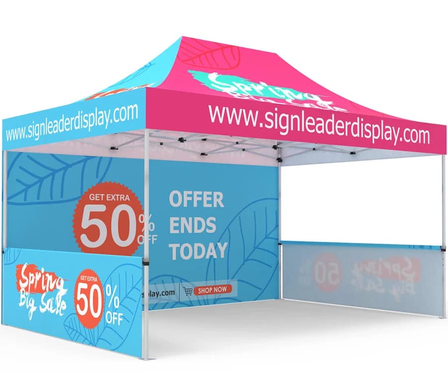 SIGNLEADER 10x15 Pop Up Canopy Tent