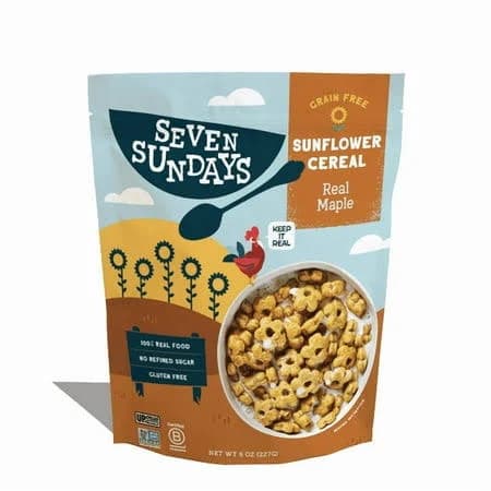 Seven Sundays Grain Free Gluten Free Sunflower Cereal
