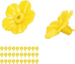 Amazon.com: 30 Sets Hummingbird Feeder Flowers Multicolor Innovative Replaceable Bird Feeder Flowers Accessories Garden Decor (Yellow)