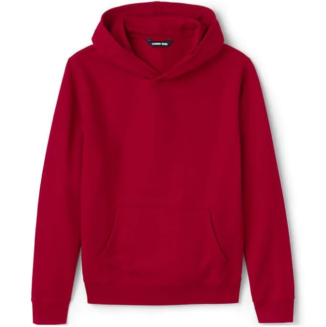 Lands' End Men's Adult Hooded Pullover Sweatshirt