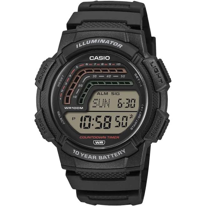 Casio Men's Digital Resin Band Watch