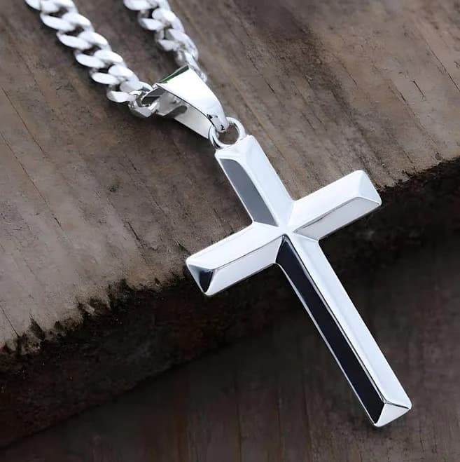 Sterling Silver Cross Necklace