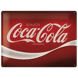 Coca-Cola Logo Metal Sign