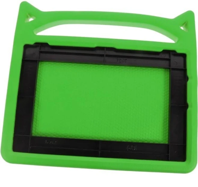 Kids Green With Handle Stand Tablet Cover