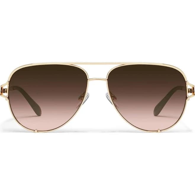 Quay Women's High Key Twist Aviator Sunglasses