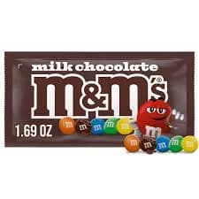 M&M's Milk Chocolate Candy Full Size