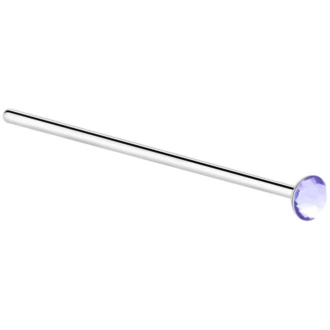 Crazy Factory Surgical Steel Crystal Nose Stud