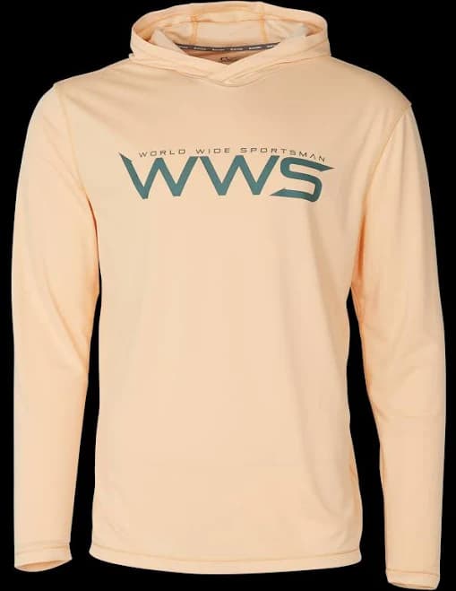 World Wide Sportsman 3D Cool Logo Long-Sleeve Hoodie