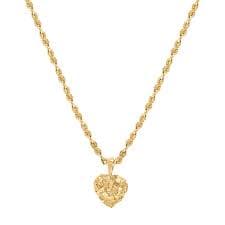 Vintage nugget Heart necklace – Caitlin Nicole