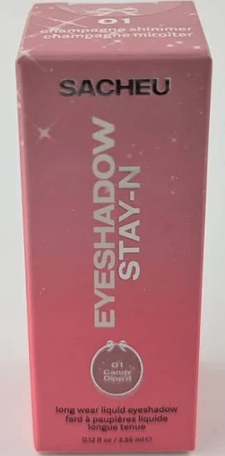 Sacheu Eyeshadow Stay-n In 01 Candy Dipp'd - Champagne Shimmer 3.5ml
