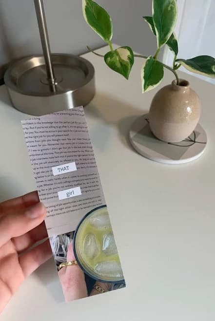 That Girl Bookmark | Trendy | Gift for Readers | Book Accessories
