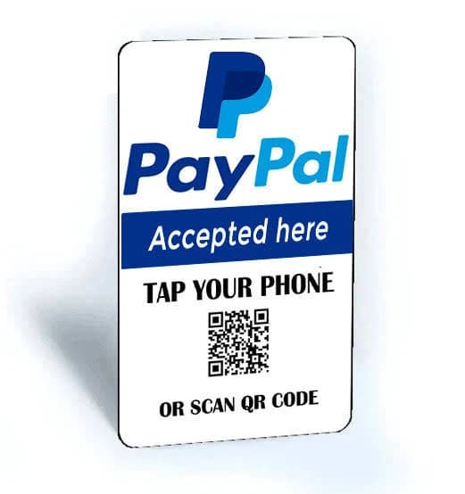 Tap and Share Contactless Payment Card