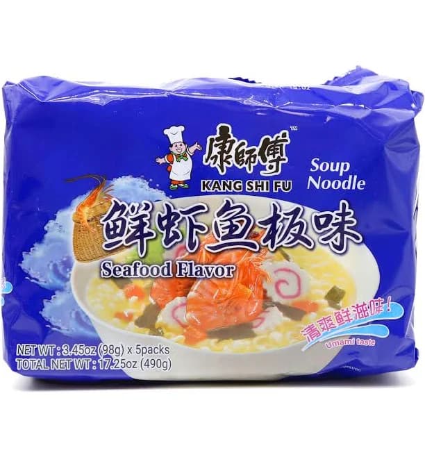 Kangshifu Seafood Flavor Noodle