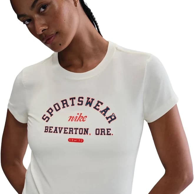 Nike Women's Phoenix Slim Graphic T-Shirt