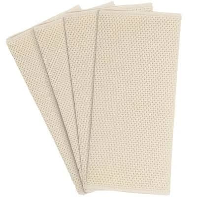PiccoCasa 100% Cotton Dish Cloths Rags - Waffle Weave Kitchen Towels for Washing Dishes - Soft Absorbent Dish Towels for Kitchen Drying - 6 Pack -13 x 13 Inch - Mixed Color