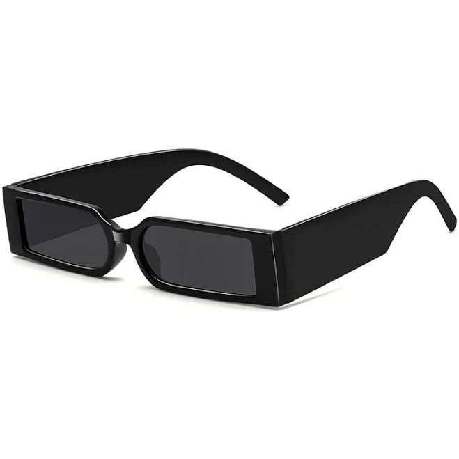 90's Retro Rectangular Square Sunglasses