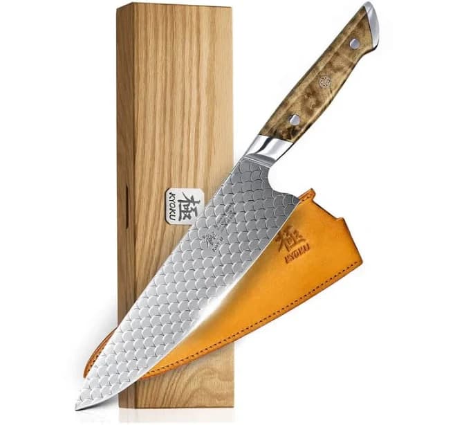 KYOKU 8" Chef Knife Shogun Koi Series