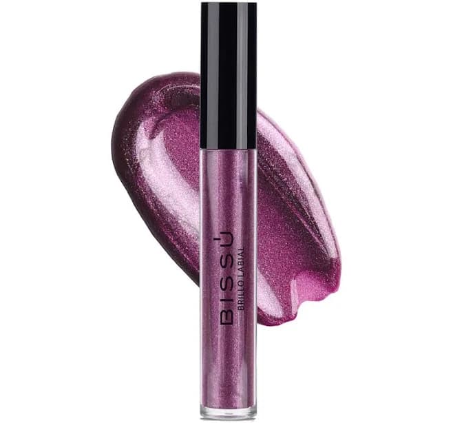 Glitter Lip Gloss - 6 different Buildable Shades, Non-Sticky, Cruelty-Free, Long-Lasting Shine 0.14 oz (01 Halo Galáctico, Large)