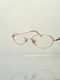 GUCCI GG2644 OVAL Sunglasses, Size 48 18, Gold Eyeglasses for Women, Freeform Frame, Made in Italy - Etsy