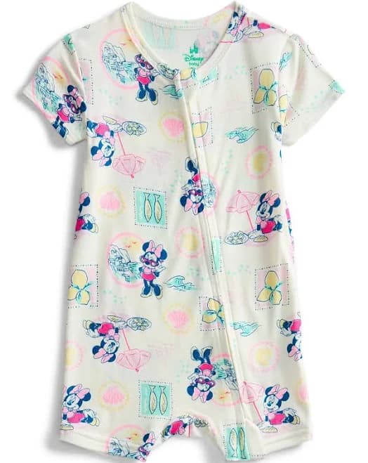 Disney Minnie Mouse Viscose Romper Shortie