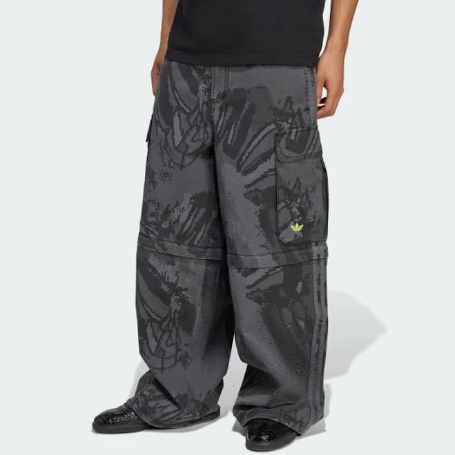 Mens adidas Zip Off Cargo Pants