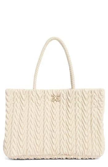Sam Edelman Ari Quilted Leather Tote Bag