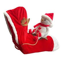Pet Christmas Snowman Reindeer Outfit Holiday Dress-Up (Red-XXL) - Walmart.com