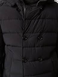 Moorer Florio double-breasted Padded Coat | Black | FARFETCH BH