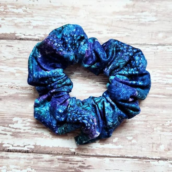 Tie Dye Brushstroke Scrunchies