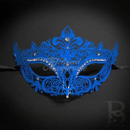 Filigree Metal Masquerade Mask