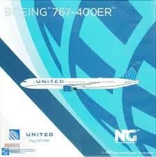 NG Models 1/400 Boeing 767-400ER United Airlines
