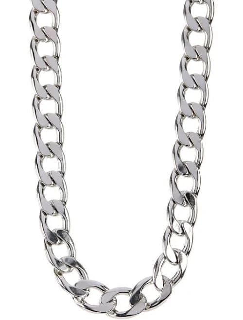 Stephen Oliver Men's Modern Cuban Link Necklace