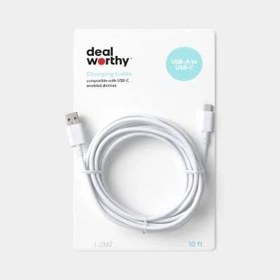 Target 10ft USB-A to USB-C Cable