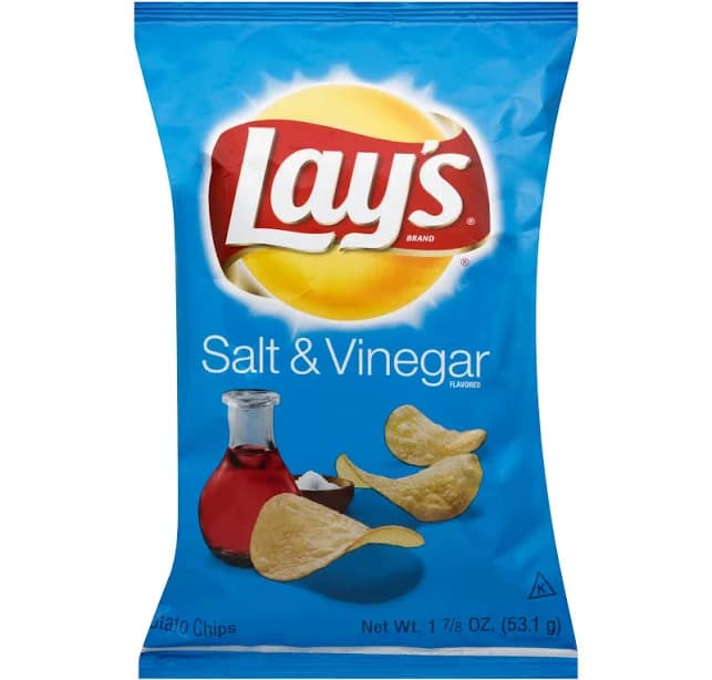 Lay's Potato Chips Salt & Vinegar