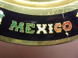 Vintage Brass Enamel Aztec Mayan Calendar Wall Hanging Plate 11" w/Hanger Mexico | eBay