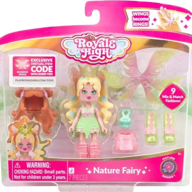 Spot Royale High Doll Fashion Doll Starlight DLC Wings Game Code Hand Toy Gift Collection