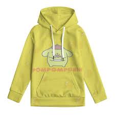 Pompompurin Hoodie 3D Print Pullover Hooded Long Sleeve Sweatshirts Tops Blouse with Pocket for Boys Girls M - Walmart.com
