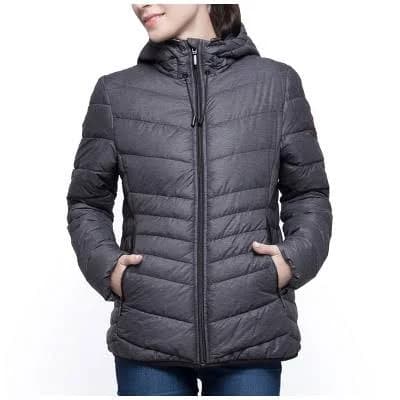 Rokka&Rolla Women's Light Puffer Jacket Coat