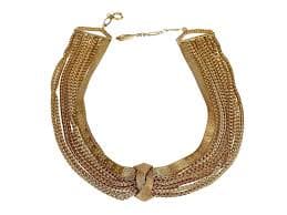 Vintage 1960 CHRISTIAN DIOR Knotted Multi Chain Choker Necklace - Etsy UK