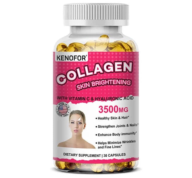 Vital Protein Collagen Peptides With Hyaluronic Acid 120 Capsules