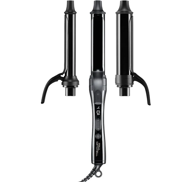 Paul Mitchell Clipped 3-in-1 Ceramic Interchangeable Curling Iron