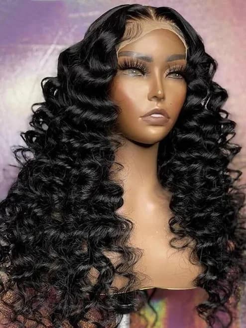 Deep Wave 13x6 Hd Lace Front Wigs Brazilian Glueless Human Hair Wig