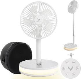Venty Portable Fan Wireless Battery Operated Fan 48hr Run Time 16000mah Oscillating Rechargeable Fan