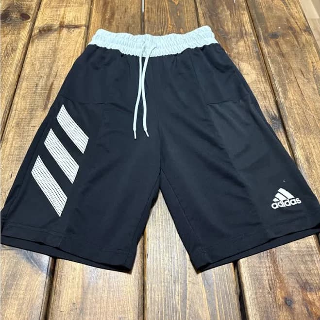 Adidas Black And White Athletic Shorts