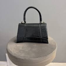 Urban Expressions | Bags | Urban Expressions Black Croc Design Mini Hand Bag | Poshmark