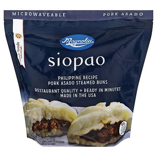Magnolia Pork Asado Siopao Steamed Buns