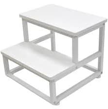 2 Step Stool for High Beds Kitchen Bedroom Bathroom