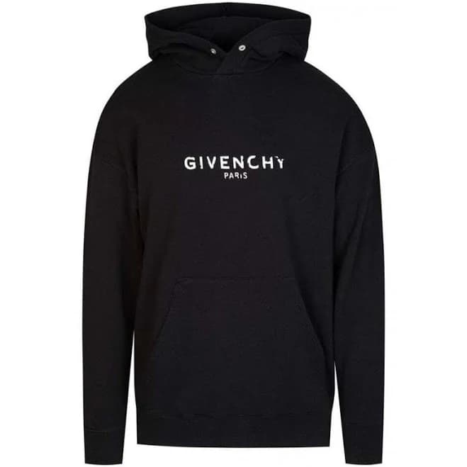 Givenchy Men's Logo-Print Cotton Hoodie