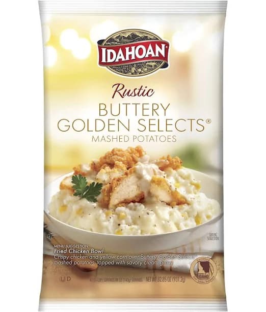 Idahoan Buttery Golden Selects Mashed Potatoes